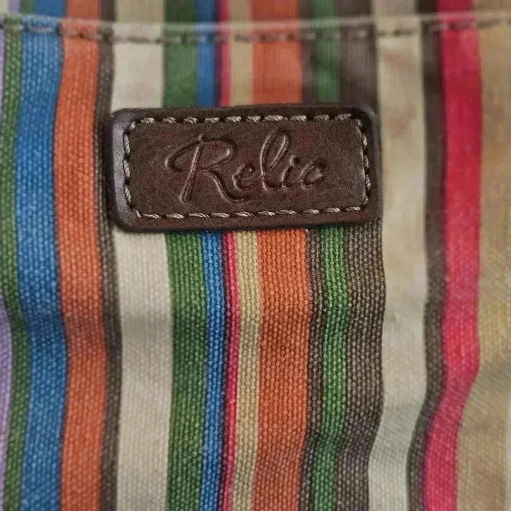 Relic multicolored striped shoulder bag. - Picture 2 of 5
